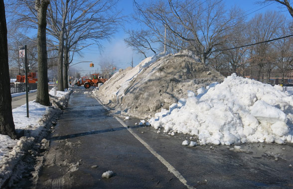 How Brooklyn’s snow disappeared down Red Hook’s drains