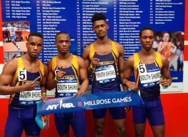 South Shore holds on for Milrose relay crown