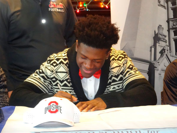 Signing with Ohio State bigger than football for Erasmus’ Wint