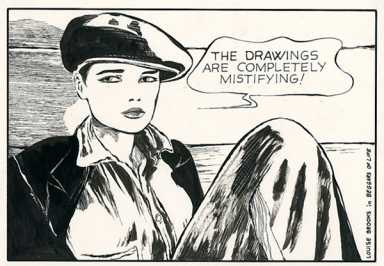 Drawn that way: Gallery shows Italian erotic comics