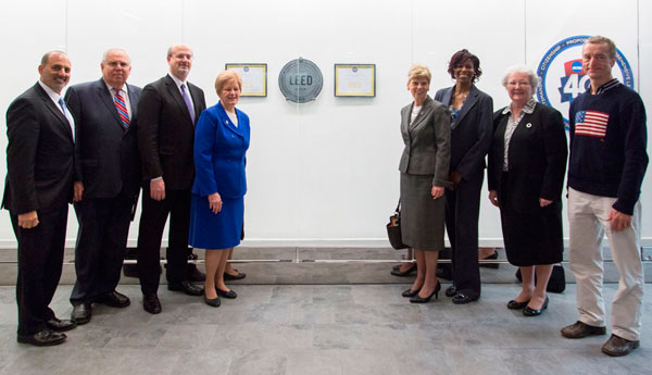 Three cheers for eco-friendly construction!