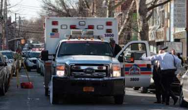 Emergency swervice: Ambulance strikes Boro Park oldster