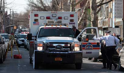 Emergency swervice: Ambulance strikes Boro Park oldster