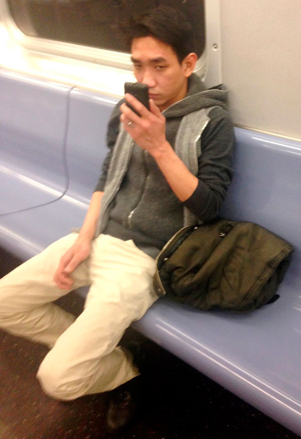 Help nab this subway perv