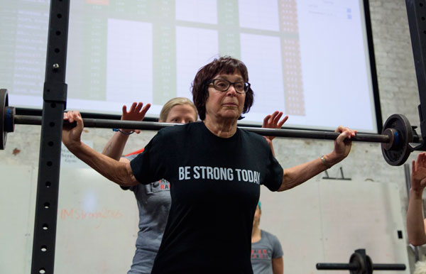 Power lift! Iron maidens raise money for college