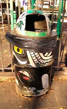 Trash aesthetics: Carroll Park seeks artists to paint garbage cans