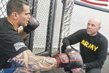 Booklyn native fights PTSD with boxing