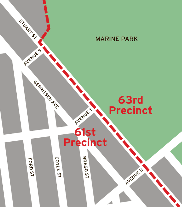 Border town: Stuart Street residents say precincts’ boundaries affect enforcement