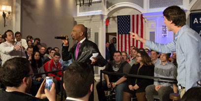 Daytime TV host: Guys who interrupted my John Kasich rally were actors — but I didn’t hire them!