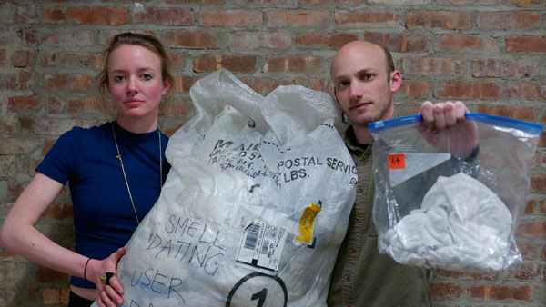 Smell you data! Brooklyn dating service is based entirely on body odor