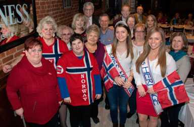 Swede deal! Ridge bar raises cash for Norwegian parade