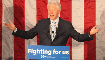 Bill Clinton brings wave of nostalgia to Caribbean church in Lefferts Gardens
