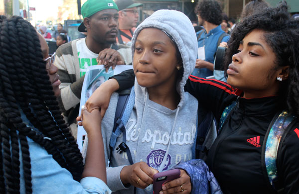 Protests after officer who shot unarmed black man spared from the slammer