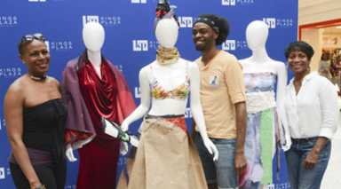Yes to the mess! Tailors compete to make dresses from recycled trash