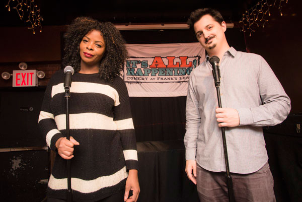 Getting cheesy: Fort Greene comedy duo host dinner and a show