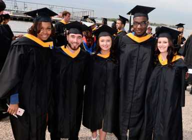 Three cheers and Boola, Boola for the graduates