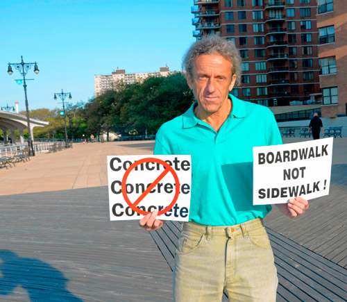 Boardwalk war! Rockaway repairs have Coney faithful spitting nails