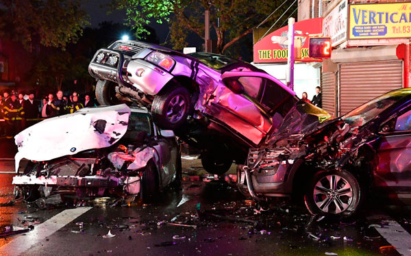 See it: Massive 20th Avenue pile-up