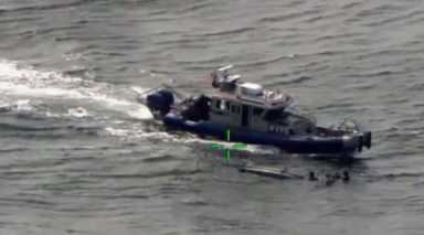 VIDEO: See it! Capsized boater saved