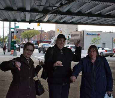 Wheely bad idea! New bus stop under creepy overpass will lead to rape, riders say