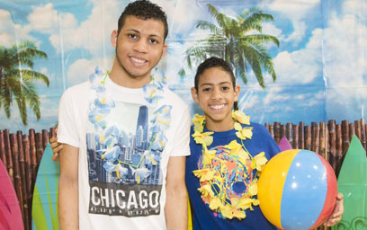 Islands in the fun! School hosts Hawaiian luau