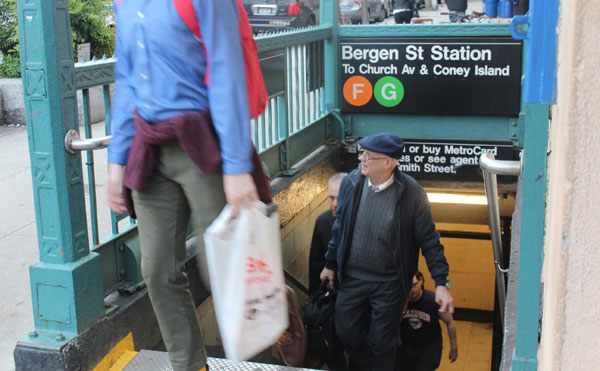 F outta here! F express will halve rush-hour service at Brownstone stops