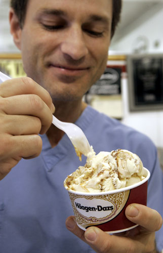 Ice cream of the crop: Free scoops at the newly renovated Montague St. Haagen Dazs today!