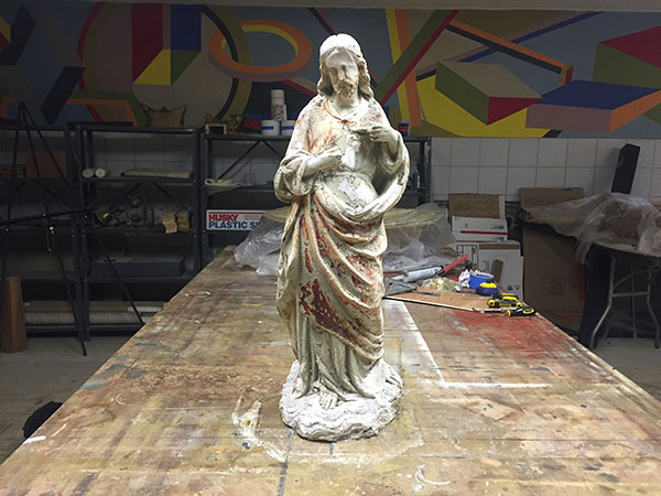 Jesus! Trio steals Christ statue from Williamsburg church