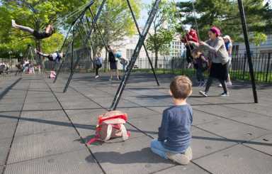 Swinging into action! Calls for more sets at Marine Park playground