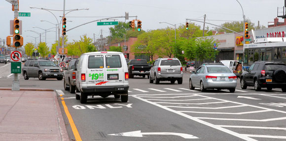 Cop-out in Marine Park street chaos