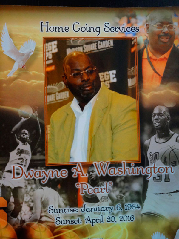 Hoops legend Washington remembered as ‘Pearl’ of a person