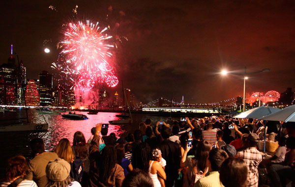 Where to watch the fireworks on July 4th