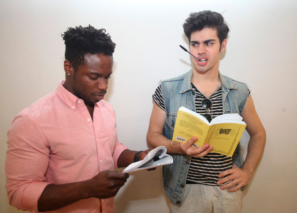 Male polish: Play reading puts men at the nail salon