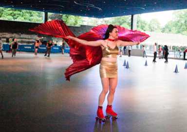 Rockin’ rollers: Skate party showdown in Prospect Park