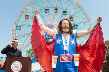 Appetite for destruction: Daredevil’s brush with death eating Nathan’s atop Wonder Wheel