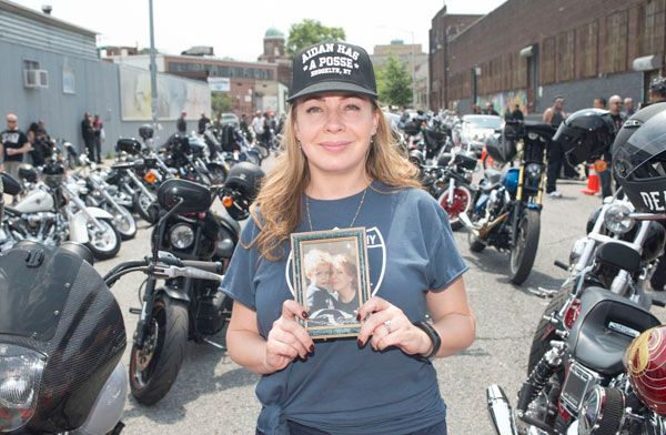 Roar emotion: Bikers raise awareness for deadly brain disease