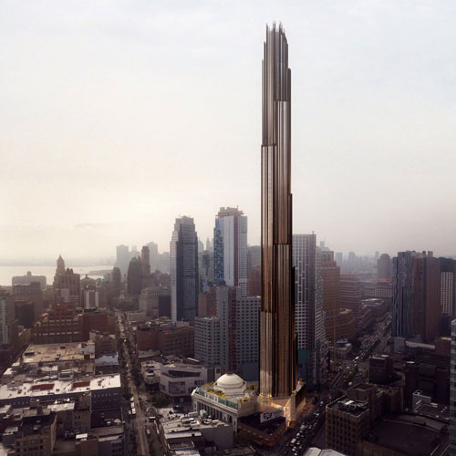 Developers want to crack open Dime Savings Bank to make way for borough’s tallest building