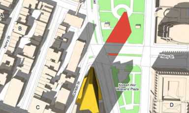 Sunset clause: Activists sue to stop shadow-casting Heights Library tower