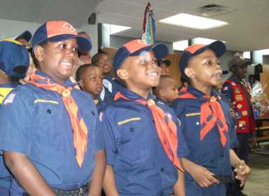 Scouts honored! Cubs promoted at Mill Basin ceremony