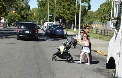 Missed signal: Demands for traffic-calming in front of playground entrance