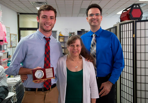 Reporter wins prestigious community award