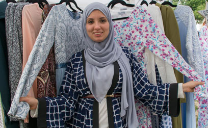 Cover girls: Ridge designer makes demure clothes for Muslim women