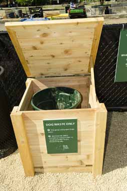 Williamsburg park now recycling dog poop into fertilizer