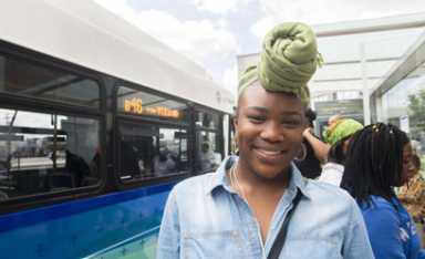 Full speed ahead! New select bus rolls out in Marine Park