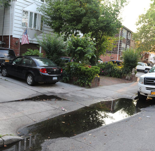 Great depression! sinking streets fill Georgetown, locals say