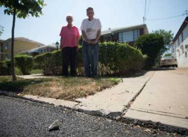 Curb appeal: Homeowner wants city to fix sidewalk it broke