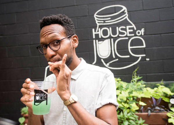 Grin and juice: Fresh-squeezed comedy in Prospect Lefferts Gardens