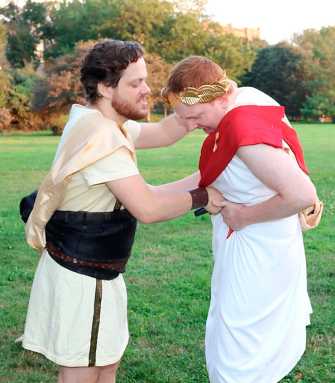 Friends, Romans, Brooklynites! ‘Julius Caesar’ plays in the park