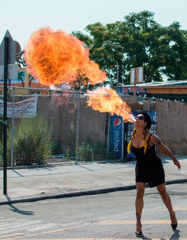 Carnies get classy: Sideshow school teaches fire breathing and more