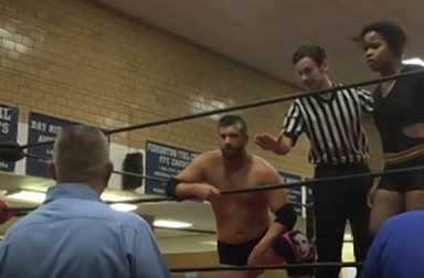 Show stopper! Grappling with its own rule book, state erroneously halts male-female wrestling match
